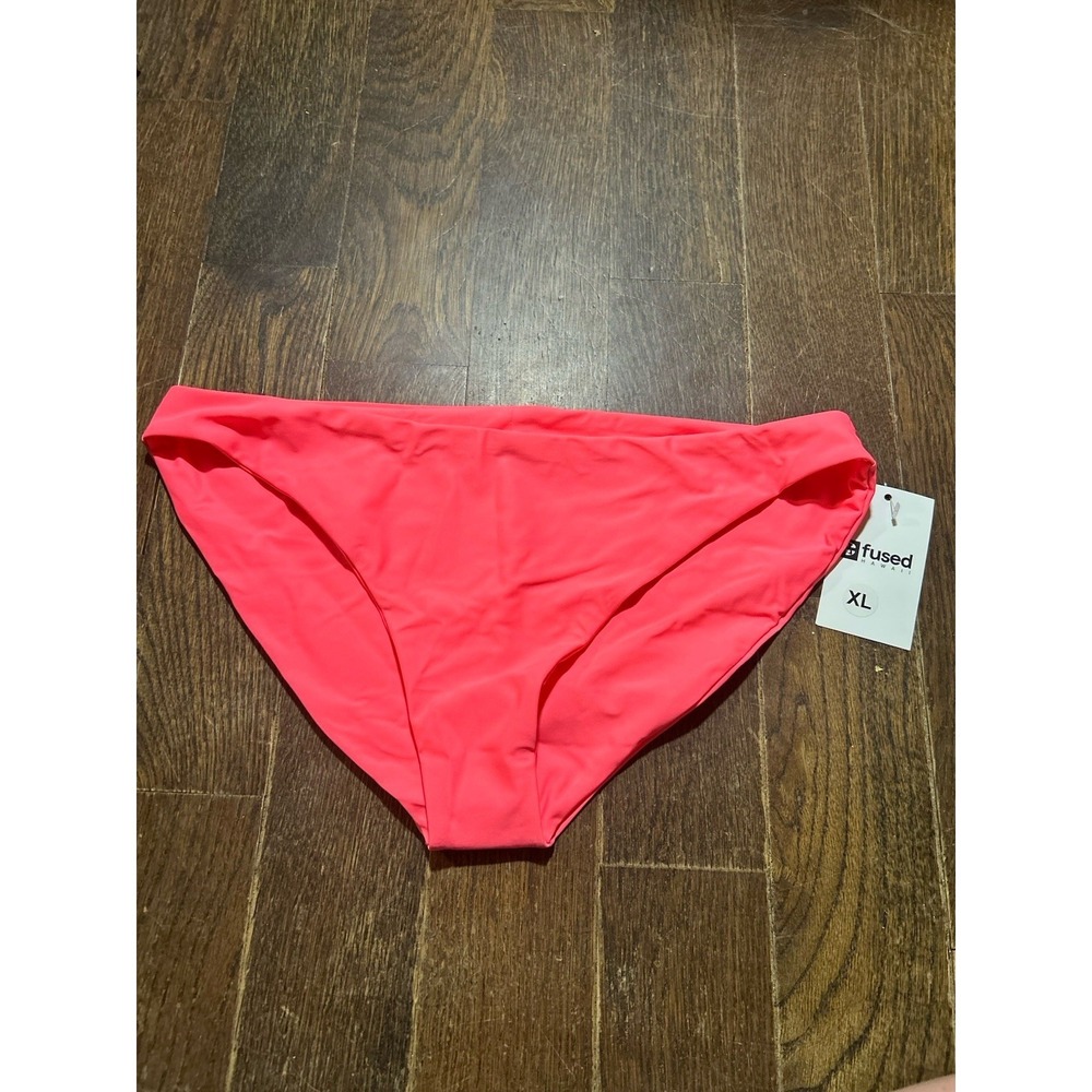 Fused Hawaii Hapuna Bikini Bottom Swimwear Swimsuit NEW  Tropical XL PINK